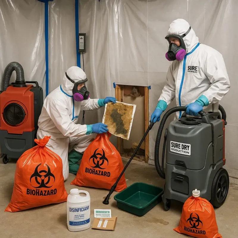 Contaminated Water Handling Protocols process in East Newnan, GA