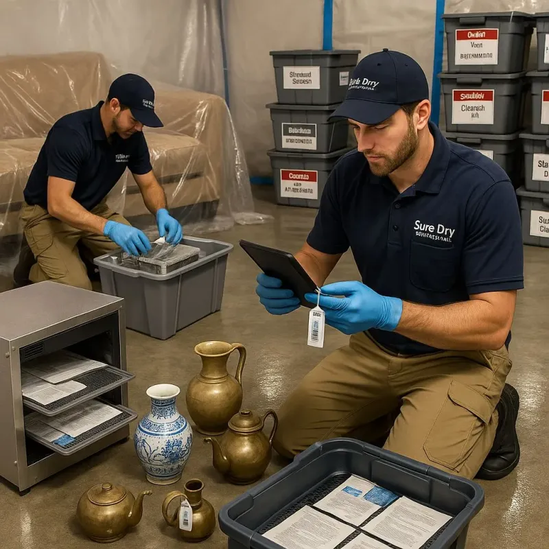 Content Protection and Restoration process in East Newnan, GA