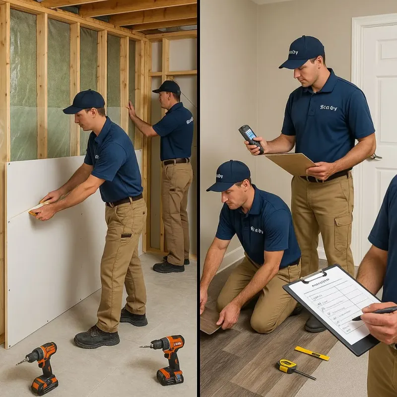 Repairs and Reconstruction process in East Newnan, GA